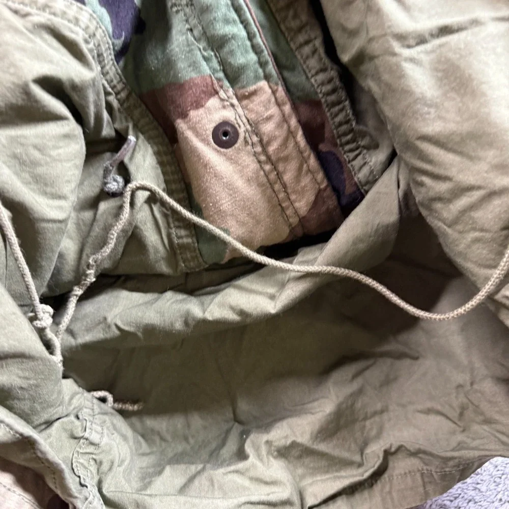 Military M65 Field Coat Jacket Woodland Camo Cold Weather XS Regular 2001